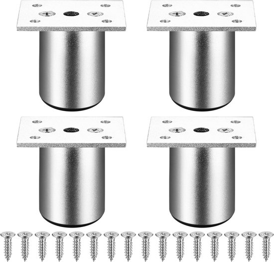 LANTUS 4 stuks Tafelpoot Meubelpootjes, 90 cm Verstelbare Metalen Bevestigingspoten voor Meubels/Tafel/Stoel/Kantoor/Keuken/Kast/Bank LANTUS 4 stuks Tafelpoot Meubelpootjes, 90 cm Verstelbare Metalen Bevestigingspoten voor Meubels/Tafel/Stoel/Kantoor/Keuken/Kast/Bank