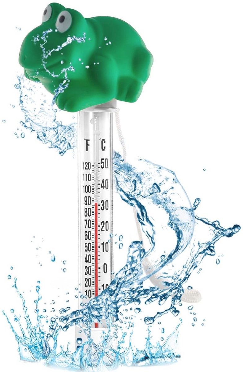 Drijvende Zwembadthermometer en Waterthermometer voor Zwembaden en Aquaria