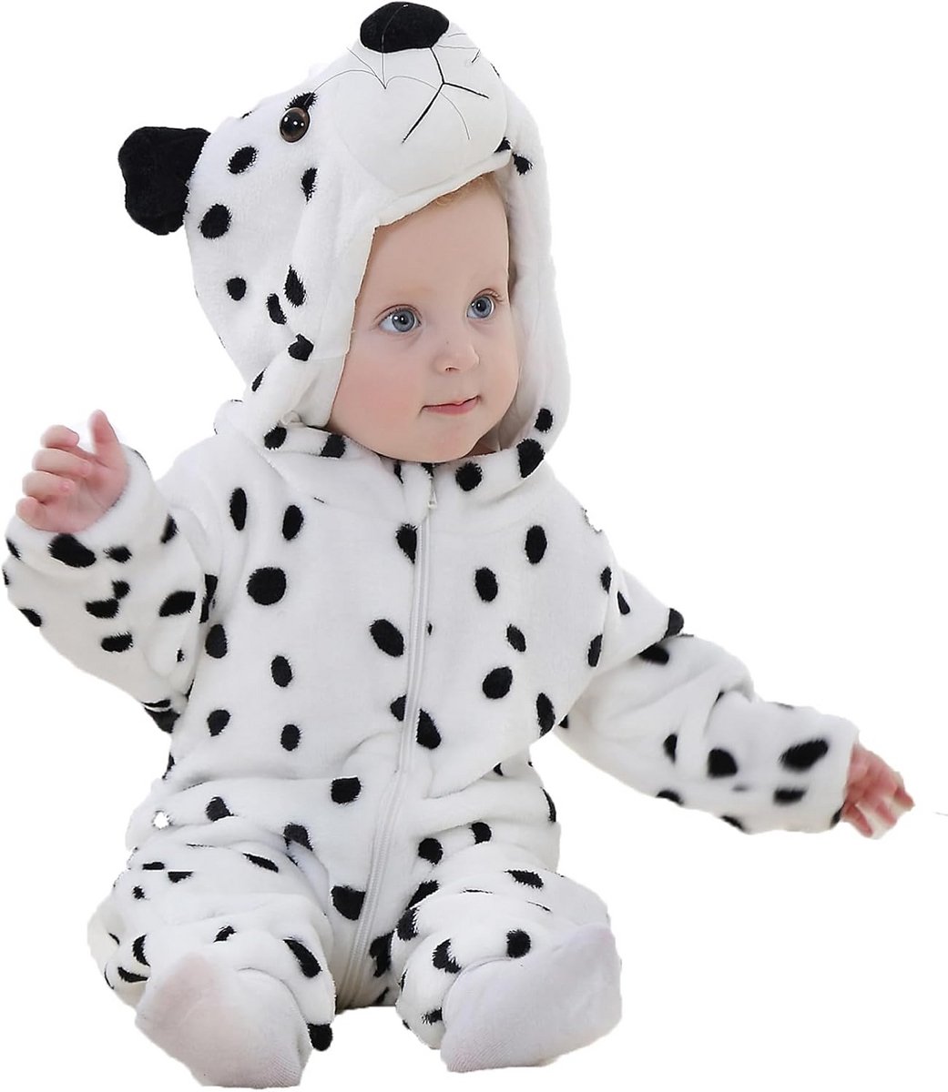 Warm Baby Sneeuwpak met Capuchon - Dikke Romper en Pyjama voor Jongens en Meisjes