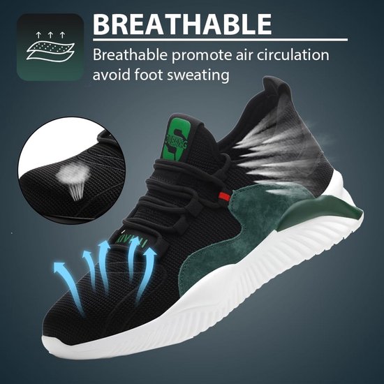 De Ultieme Combinatie Voor De Bouw: Veiligheidssneakers S3 En Werksokken Voor Heren
