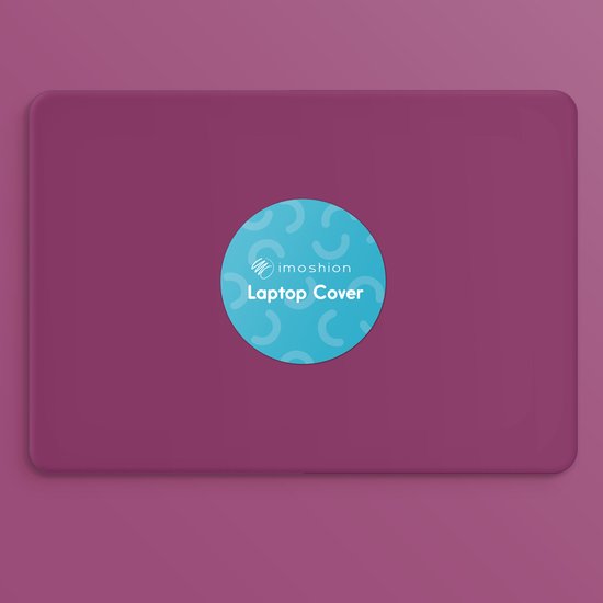 iMoshion Hard Cover Convient pour MacBook Pro 16 pouces (2021) / Pro 16 pouces (2023) puce M3 - A2485 / A2780 / A2919 - Bordeaux