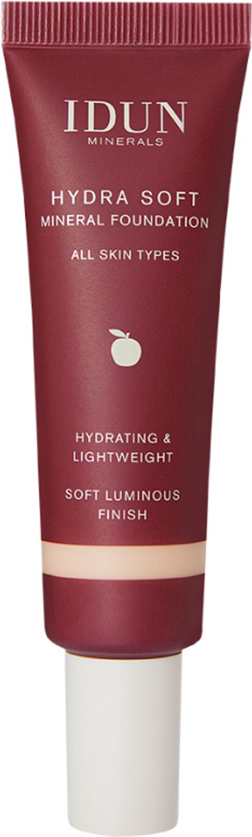 IDUN - Hydrasoft Mineral Foundation - Saga - HSMF - 30 ml