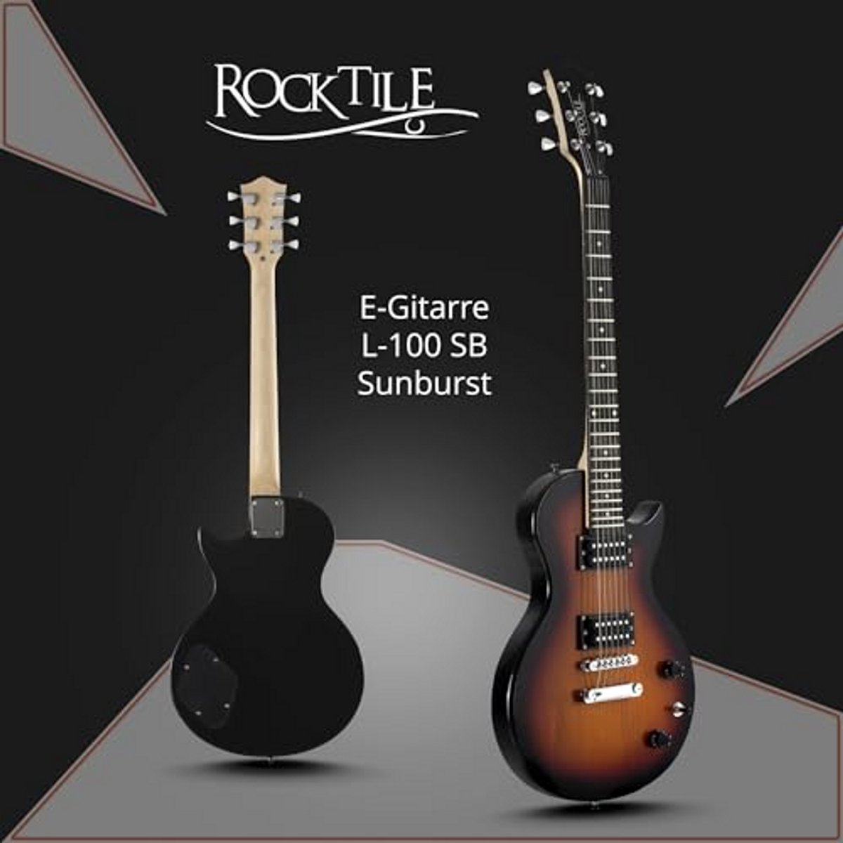 Elektrische Gitaar Starterset Sunburst - Ideaal voor Beginners