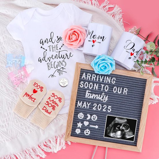 Cadeau voor nieuwe ouders - Moedergeschenken en geslachtsonthullende gifts voor ouders van Merkloos — afbeelding 2
