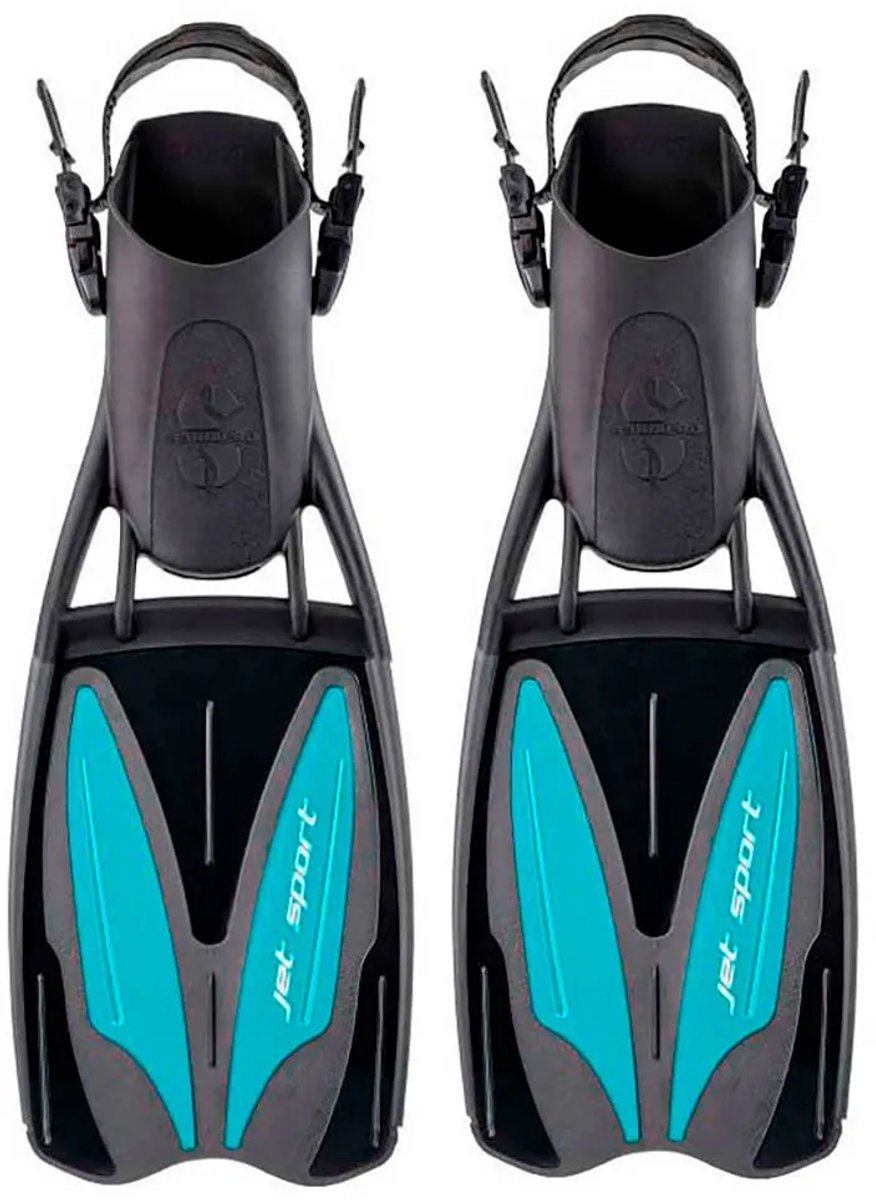 Scubapro Jet Sport Open Heel Duikvinnen Zwart EU 35-37
