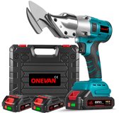 Blikknabbel; compatibel met Makita 18 V; draadloze bliknabbeler met 360
