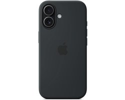 Apple Siliconenhoesje met MagSafe voor de Apple iPhone 17 - Zwart