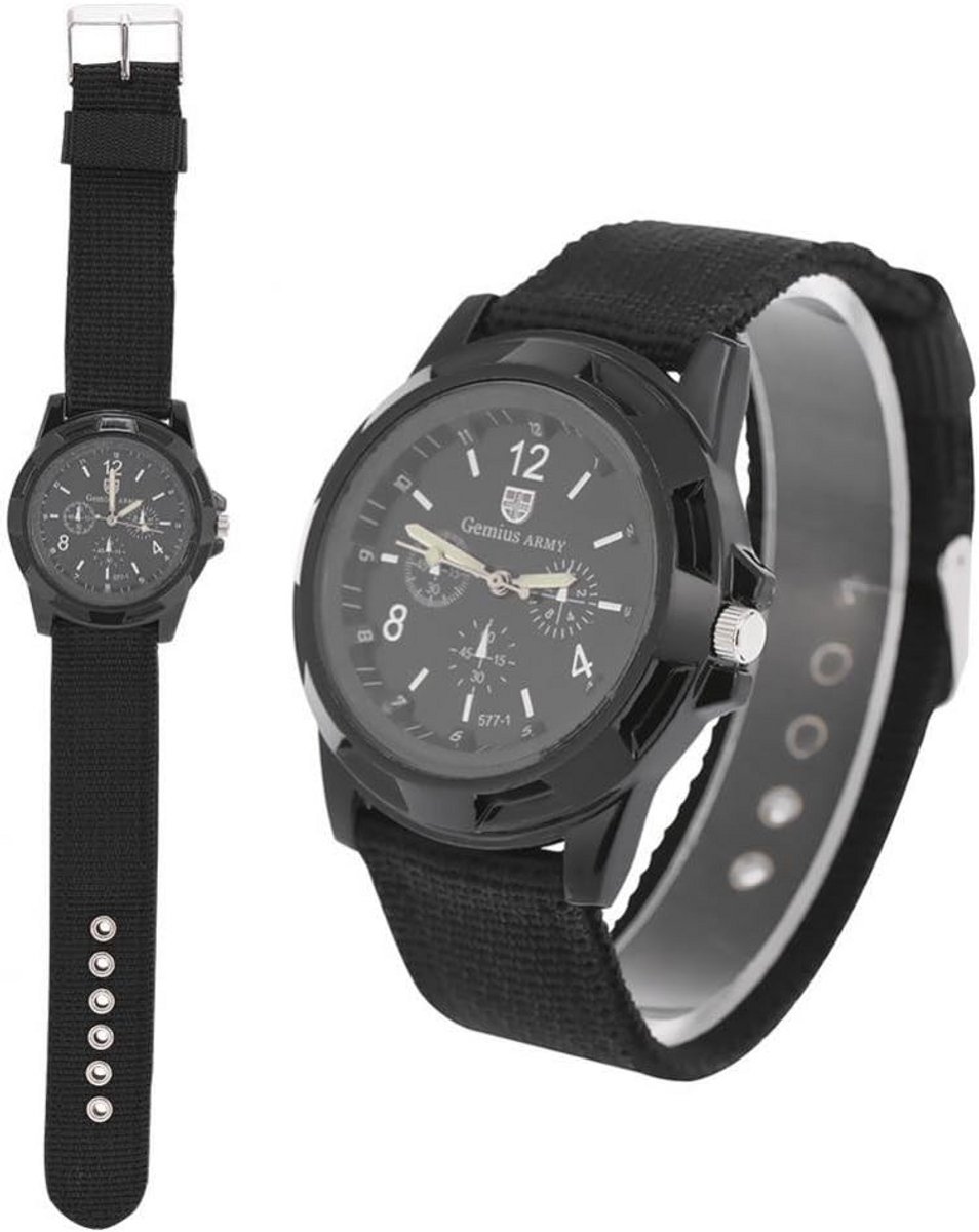 Digitaal Polshorloge voor Heren en Dames - Duurzaam Nylon Armband Horloge - Mode Accessoire