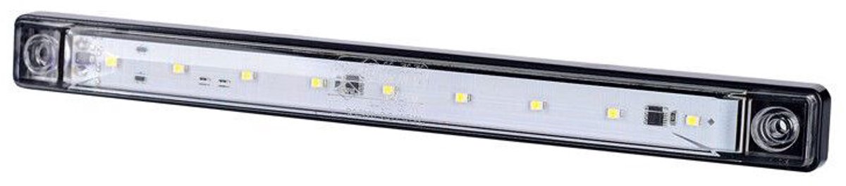 led zijmarkeringslamp universeel wit 9x led - led contourlamp - zij lamp - breedtelamp