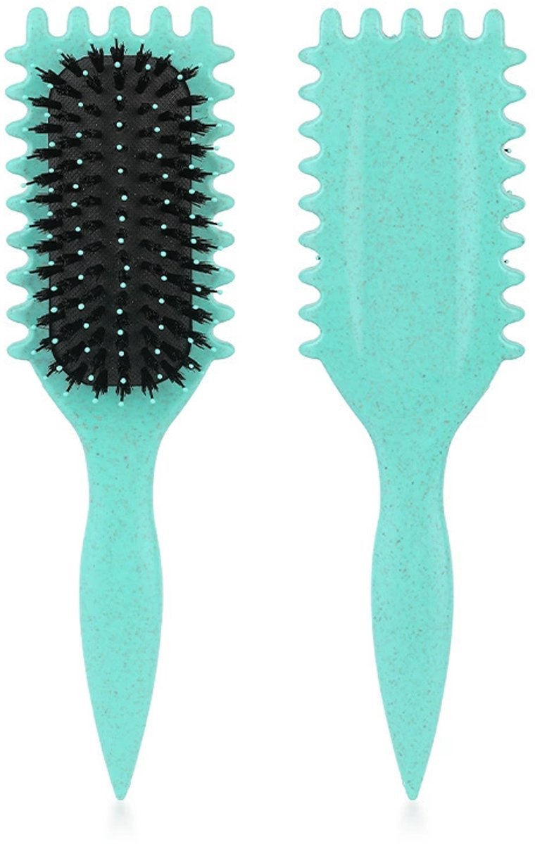 Scoby - Krulborstel - Krullen Kam - Styling Curl Brush - Mintgroen