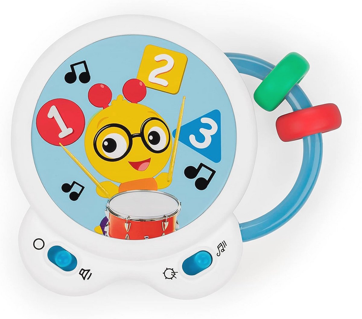 Muziekdrum voor Baby's vanaf 3 Maanden - Tiny Tempo Drum met Geluiden