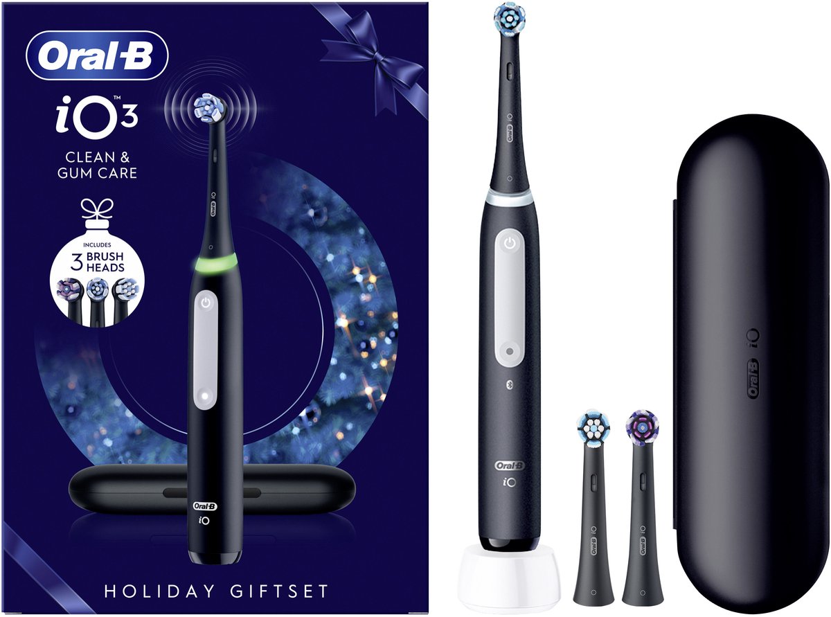 Oral-B iO Series 3 Holiday Elektrische Tandenborstel Geschenkset — afbeelding 1