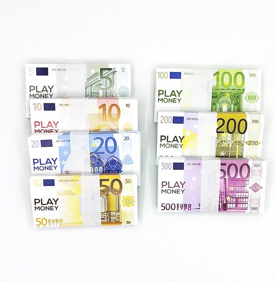 200 Valse eurobankbiljetten voor kinderen - Speelgoed en leermiddelen