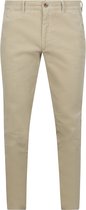 Suitable Chino broek Plato Corduroy Off White - Maat 52 - Heren - Ribstructuur - Volwassen mannen - Mannen broeken