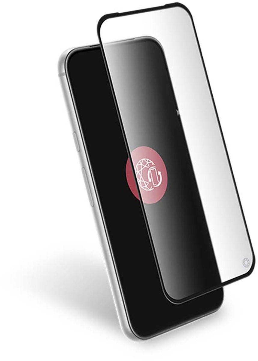 Force Case, Screen Protector voor Google Pixel 9A in 2.5D organisch glas, Transparant