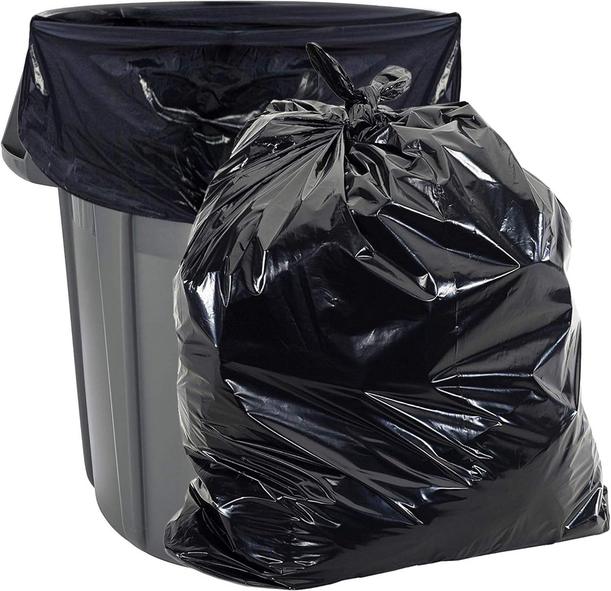 Vuilniszakken Heavy Duty 55 Gallon - 50 Pack - 1,5 MIL Industriële Sterkte