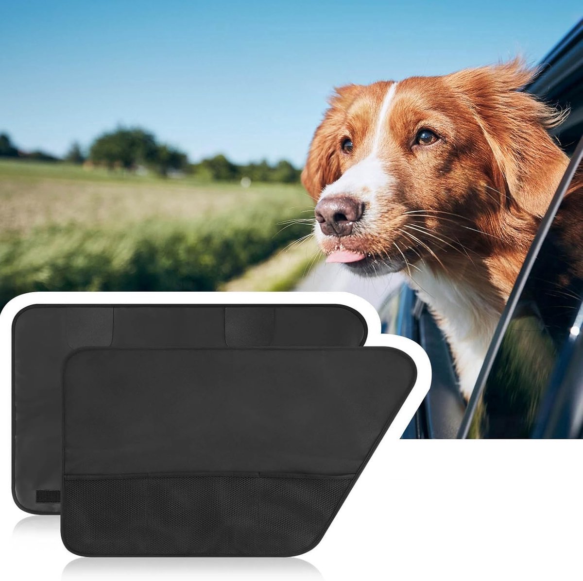 Stunq® Beschermende Automatten voor Autodeuren - Geschikt voor Honden en Voorkomt Krassen en Vuil