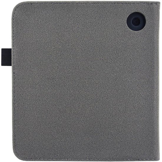 Hoesje Geschikt voor Kobo Libra 2 Sleepcover Luxe Hoes Petroleum Grijs - ereader hoesje - cover van Merkloos — afbeelding 2