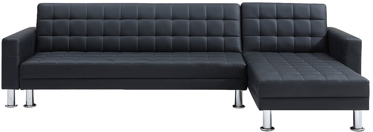 Vente-unique Set van 2 stapelbare tuinstoelen in polypropyleen - Donkergrijs - WILLIS II