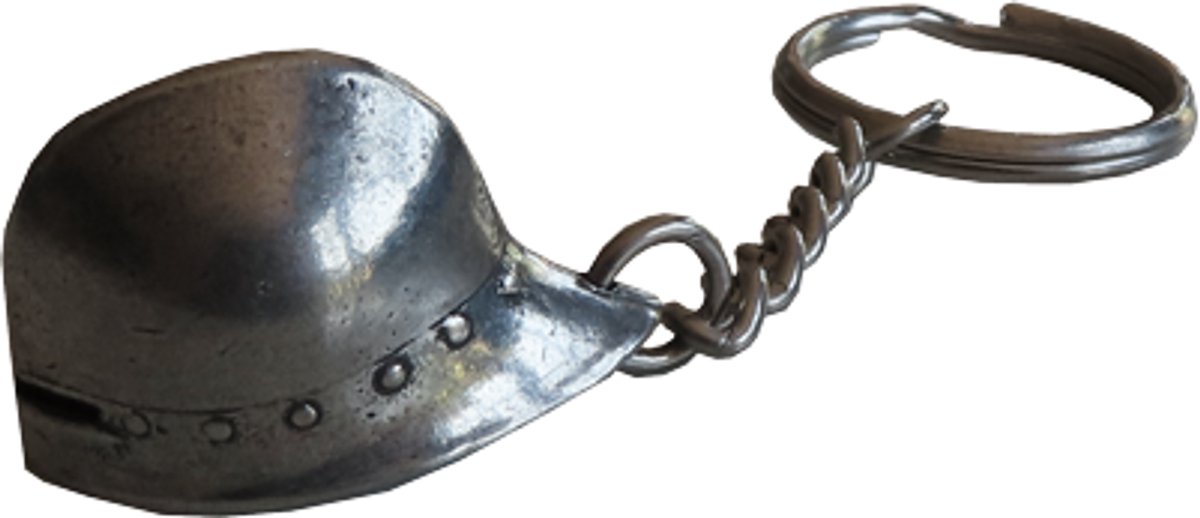 Sleutelhanger Brandweerhelm - Brandweer - Jubileum Brandweer - Uniek en Handgemaakt