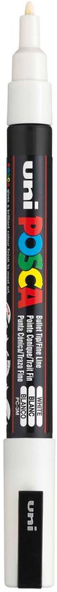 Uni Posca Uni Posca Verfmarker 3M Wit