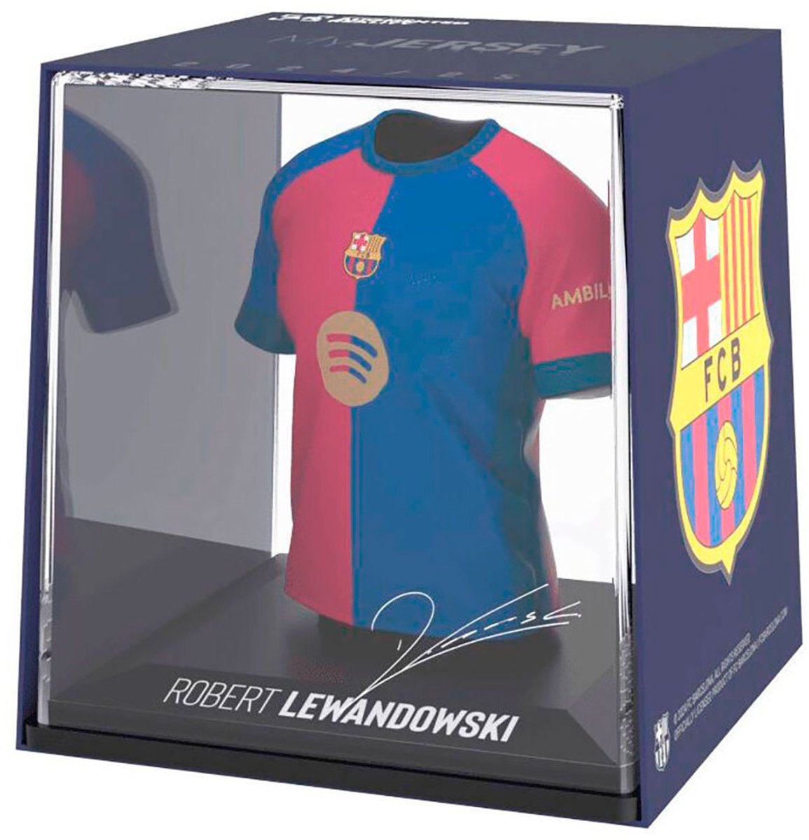 Banbo Toys Fc Barcelona Lewandowski Mini T-shirt Figuur Veelkleurig