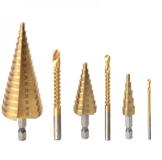 High Speed Steel Borenset 107-delig || Geschikt Voor Het Boren In Metaal Hout Of Kunststof Set In 14 Maten O Van 1 0 Tot 10 Mm