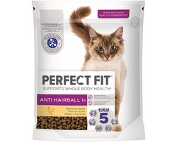Perfect Fit Cat Adult 1+ Anti Hairball 750g - met kip