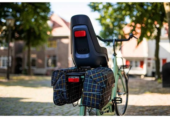 Steco Bagagedrager verlenger Tas-Mee - voor fietstassen - mat zwart