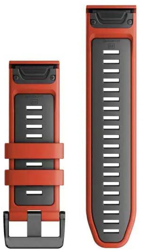 Bracelets de montre en Siliconen Garmin Quickfit® 26 mm Oranje