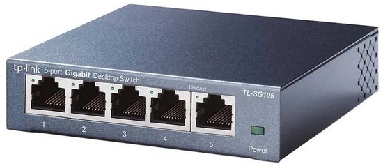 TP-Link TL-SG105 - Netwerk Switch - Unmanaged - 5-Poorten