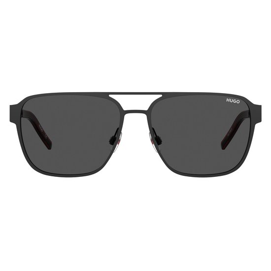 HUGO HG 1298/S OIT BLACK RED 57/16/145 MAN Zonnebrillen van Merkloos — afbeelding 5
