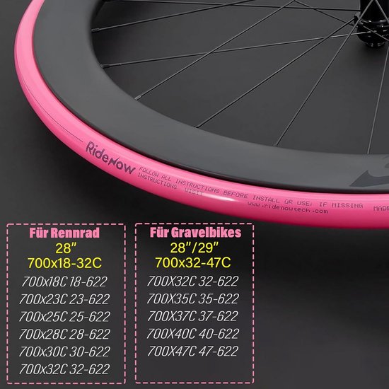 Binnenband 700x35/45 Presta-ventiel 48 mm