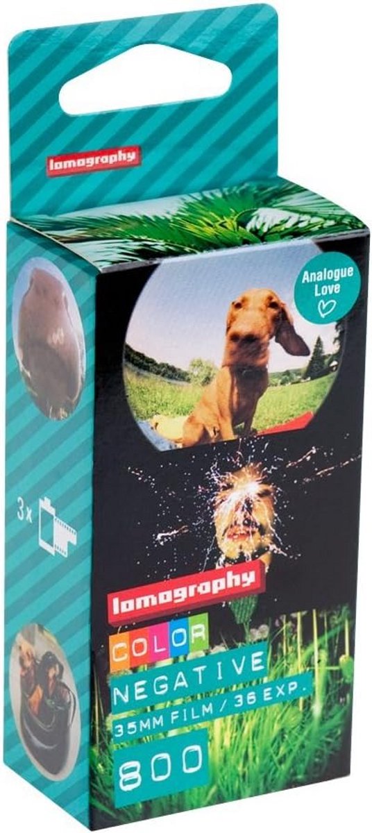 Kleurennegatief 800 ISO 35mm Film (3-pack)