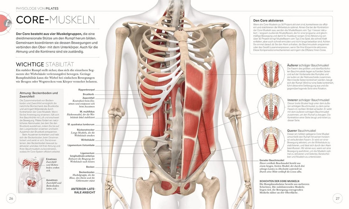 Pilates Anatomie Oefeningenboek voor - afbeelding 3