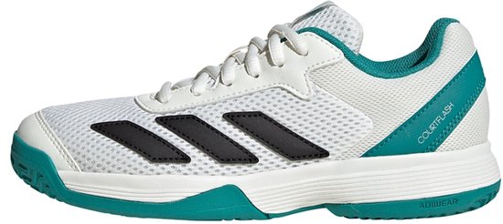 adidas Performance Courtflash Tennis Schoenen Kids - Kinderen - Wit