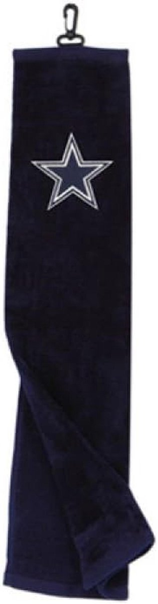 Geborduurde Golfhanddoek met Teamlogo en Schrobberpatroon
