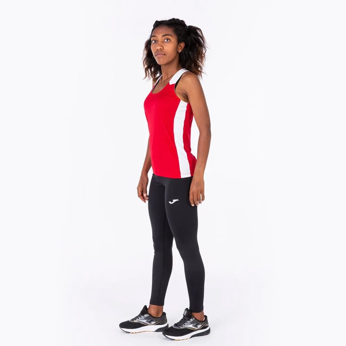 Joma Record Ii Mouwloos T-shirt Rood M Vrouw
