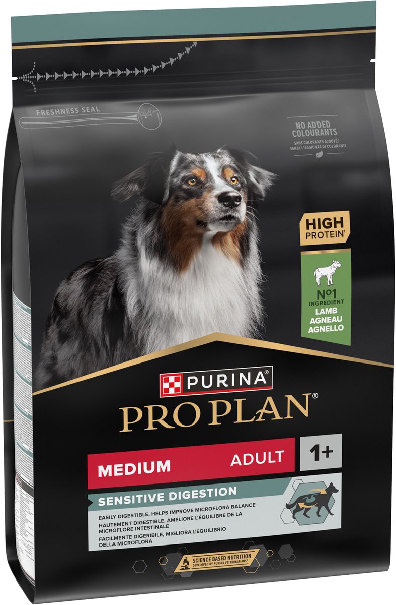 Bol.com PURINA® PRO PLAN® Sensitive Digestion Medium Adult - Hondenvoer - Lam - 14 kg aanbieding