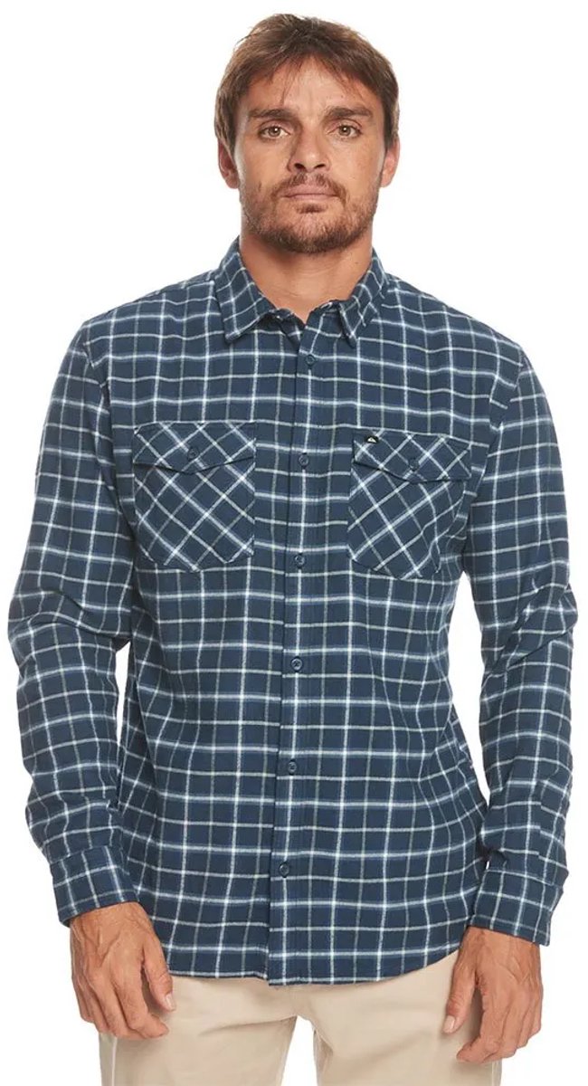 Quiksilver Overhemd Met Lange Mouwen M Man Naval Academy Dulsie