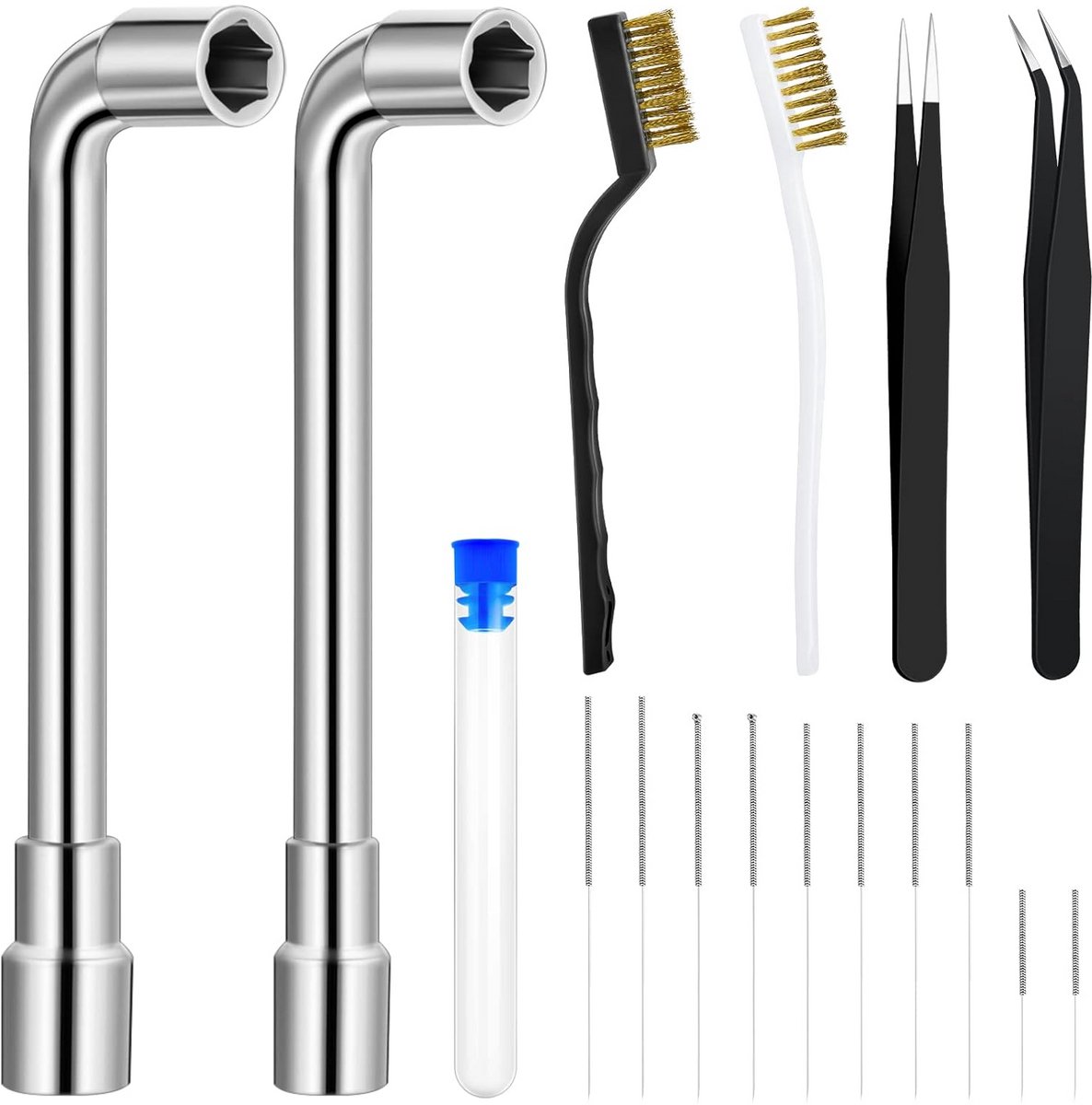 16-delige Onderhoudsset voor 3D-printer Mondstukken en Reinigingstools