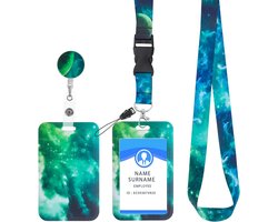 ID-badgehouder met lanyard en intrekbare badgehouder