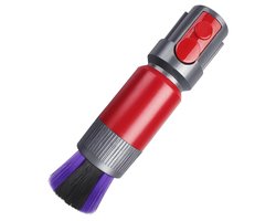 Compatibel met Dyson stofzuigers V7, 8, 10, 11, 12 en 15: plat mondstuk, matrasborstel, ronde borstel en zachte borstel.
