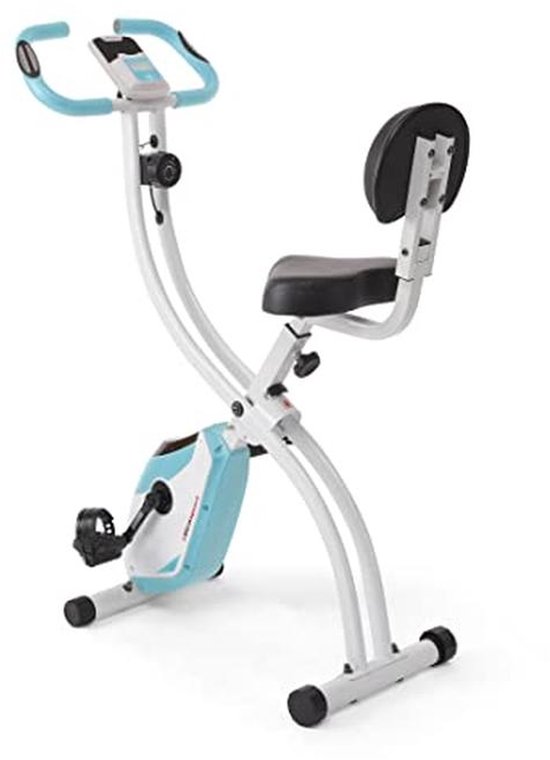 Fietsen Opvouwbare Fitnessfiets met Hartslagmeter en LCD - Fietsen - €338,43