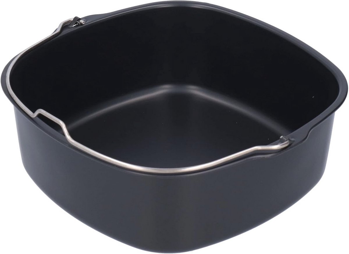 Bakvorm voor Heteluchtfriteuse - Taartvorm en Ovenschaal met Antiaanbaklaag (22 cm)