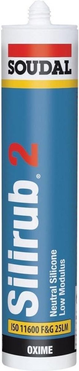 Neutrale siliconen afdichtmiddel 310ml zwart