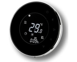 Programmeerbare Wi-Fi Thermostaat met Touchscreen - Afstandsbediening via Smartphone, Compatibel met Alexa en Google Home