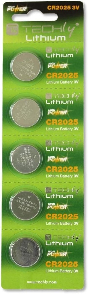 Alkaline 3V niet-oplaadbare batterij CR2025 – Hoogwaardige knoopcelbatterijen