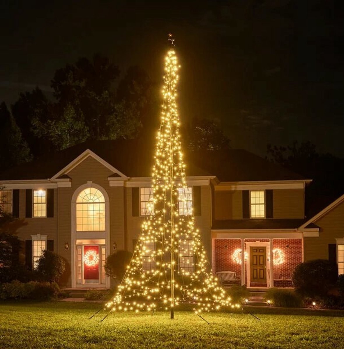 Fairybell OCT kerstboom | 600 cm | 900 LED | Warmwit