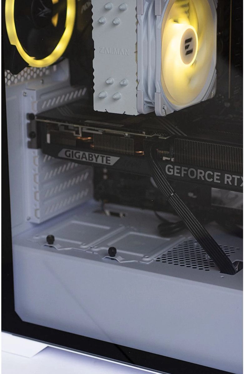 Intel Core i7-12700 Game PC/ Streaming computer - Nvidia GeForce RTX5060Ti 8GB - 64GB RAM – 1.0TB M.2 SSD – Win11 Pro - Iceberg — afbeelding 2